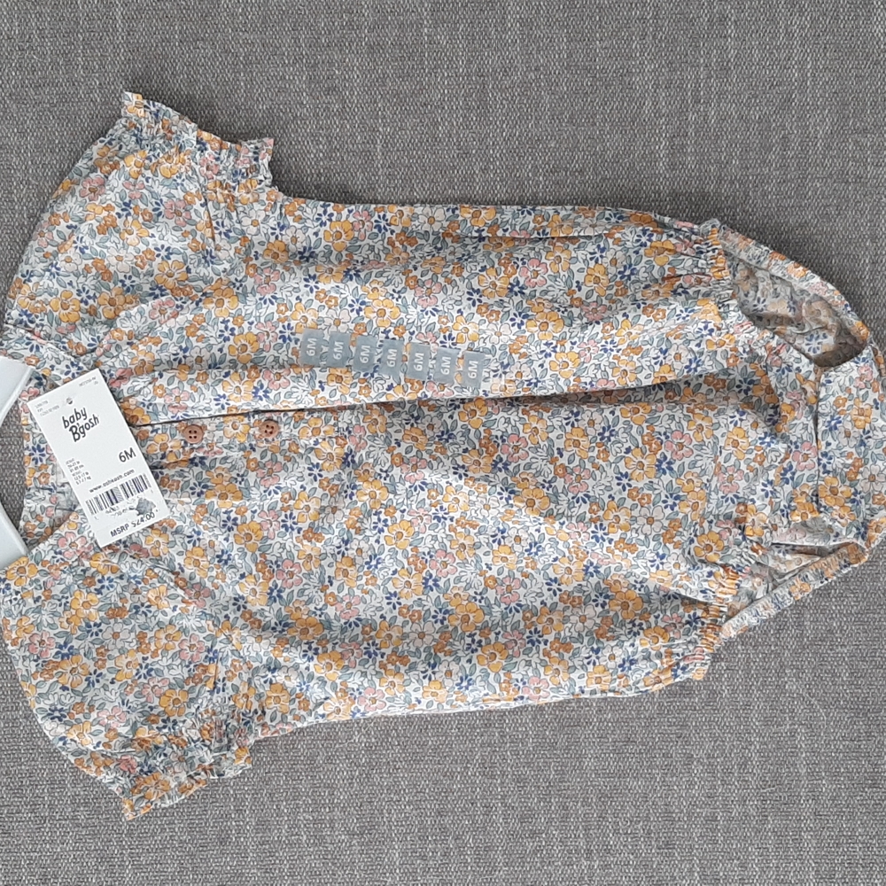 Oshkosh Floral Onesie